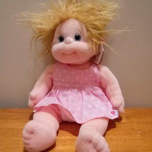 1993 Vintage Beanie Kids "Precious' Little Girl Plush w/Original Tags & Clothes